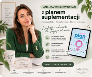 Analiza wyników badań z planem suplementacji